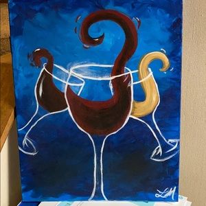 Wine painting trio!